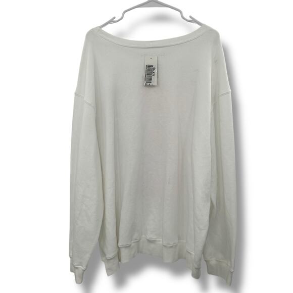 NEW Macy's Barbie Sweatshirt Plus Size 2X Love Tribe Graphic Crewneck Pullover - Picture 4 of 9